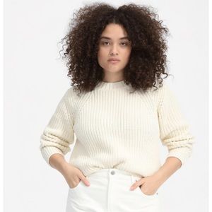 Everlane Texture Cotton Crew Sweater